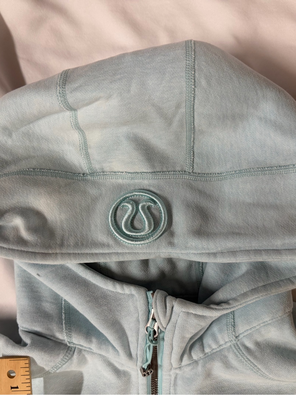 lululemon athletica Kids Zip-Up Hoodie in Light Sage - Picture 2 of 10